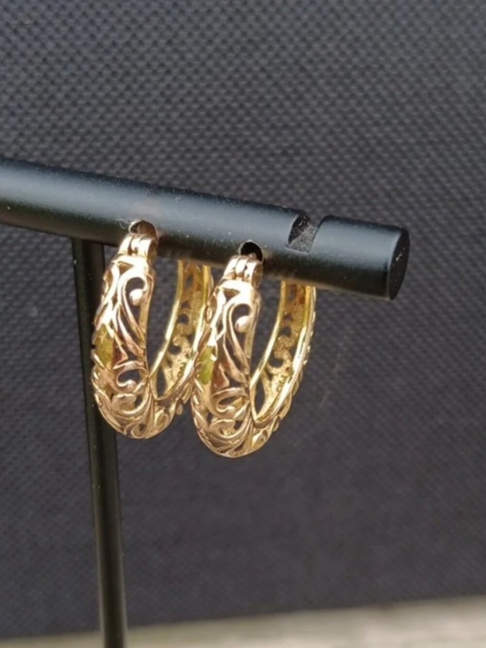 Gold Over Sterling Earrings